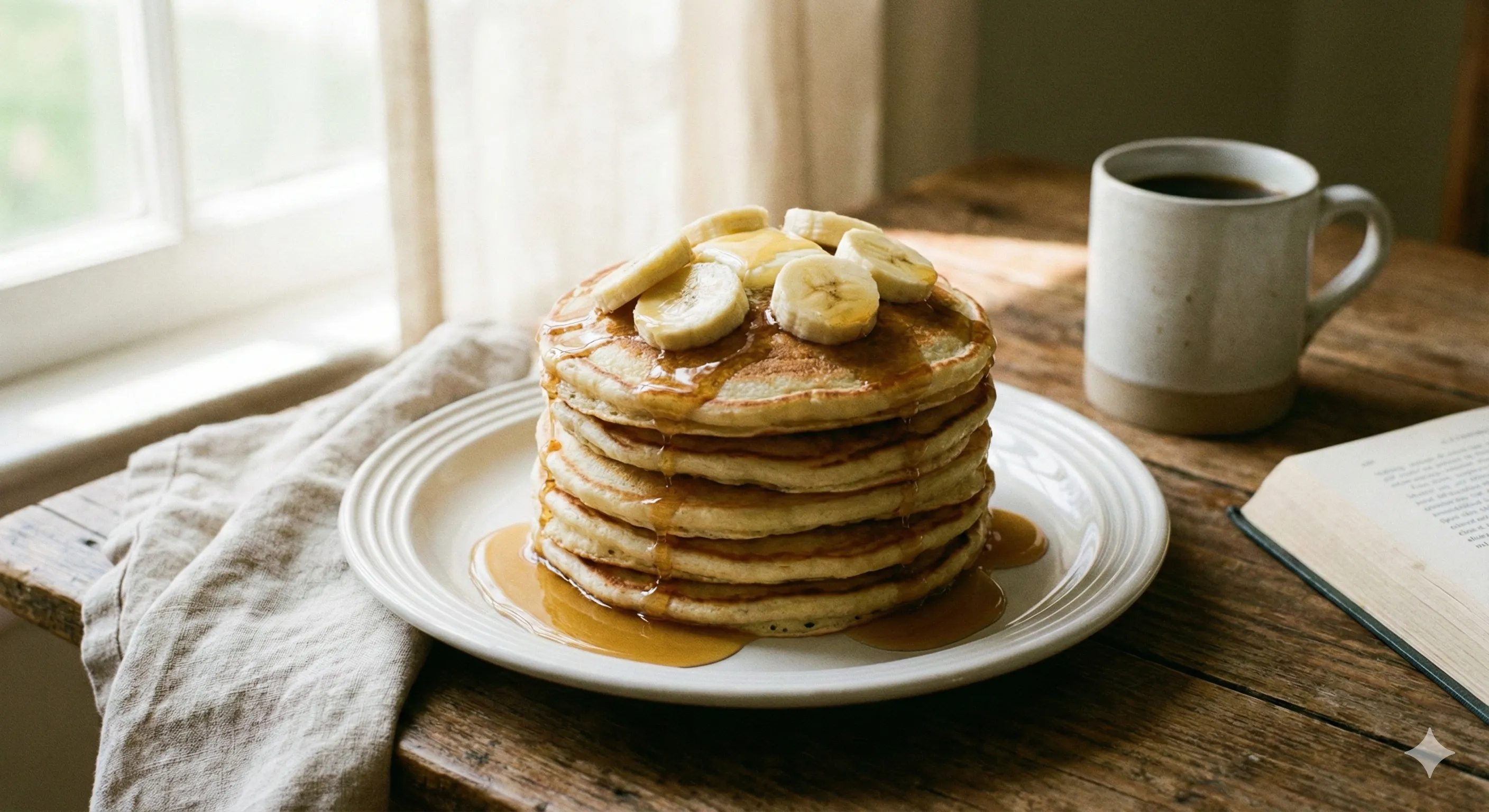 Pancakes protéinés à la banane