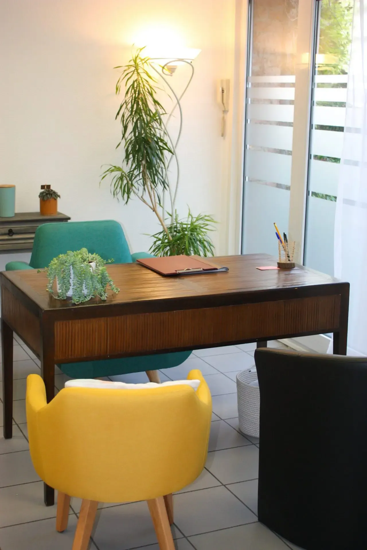 Intérieur du cabinet chaleureux